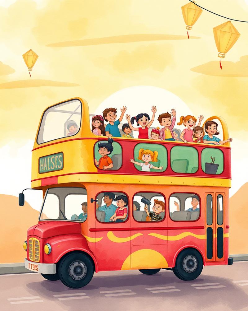 The Big Bright Family Bus album cover